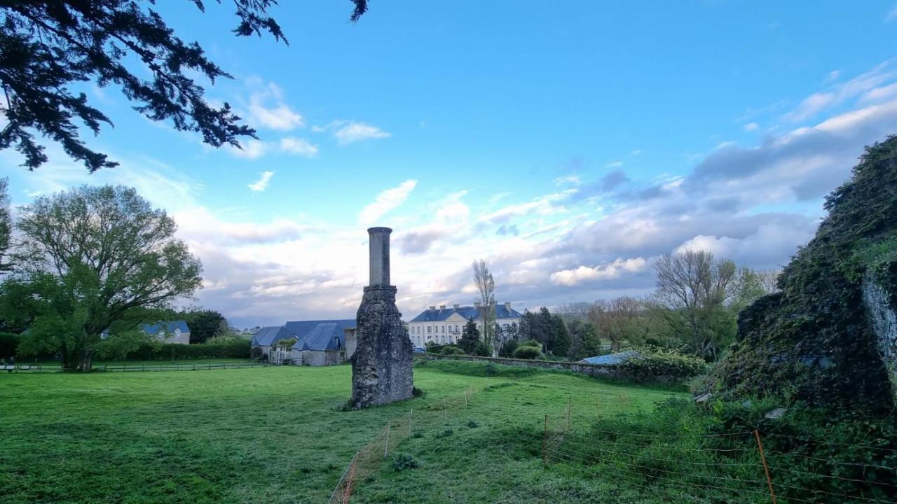 Hotel Du Chateau De Quinéville Exteriér fotografie