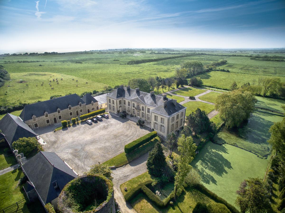 Hotel Du Chateau De Quinéville Exteriér fotografie